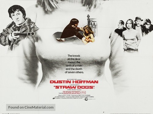 Straw Dogs - British Movie Poster