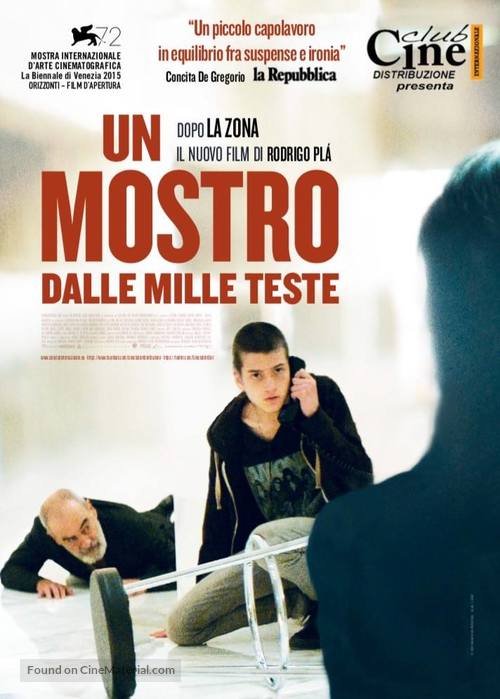 Un monstruo de mil cabezas - Italian Movie Poster