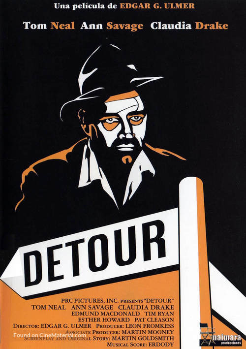 Detour - Spanish DVD movie cover