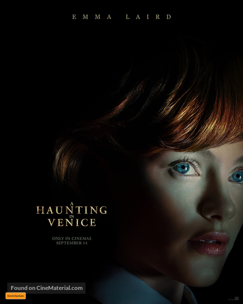 A Haunting in Venice - Australian Movie Poster