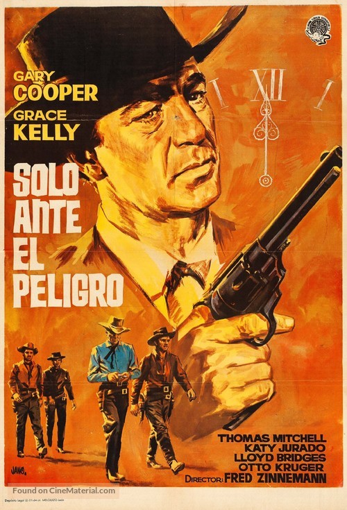 High Noon - Spanish Movie Poster