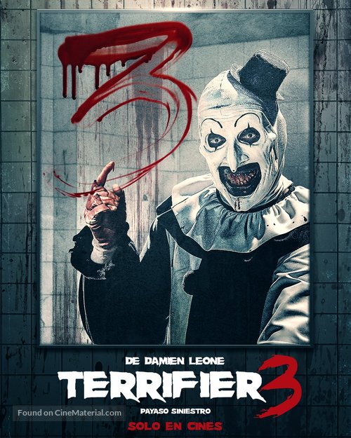 Terrifier 3 - Argentinian Movie Poster