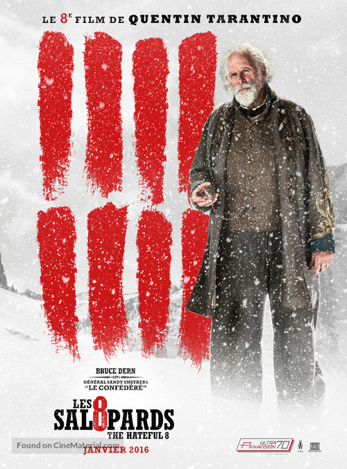 The Hateful Eight - French Movie Poster