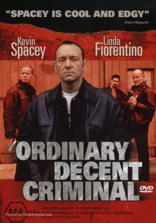 Ordinary Decent Criminal - Australian DVD movie cover