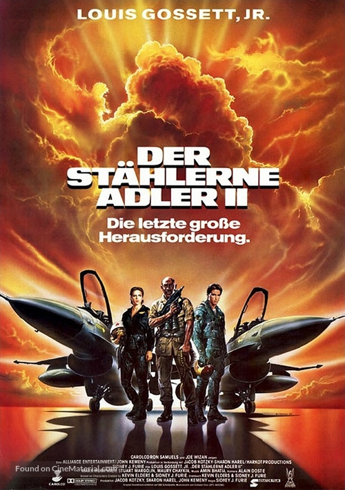 Iron Eagle II - German Movie Poster