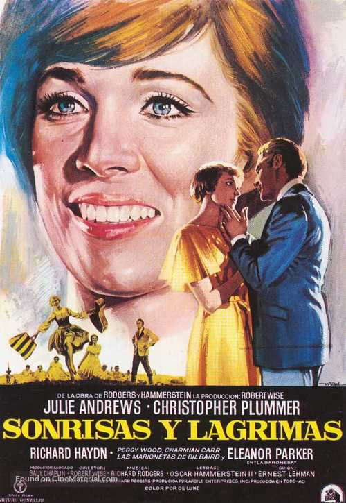 The Sound of Music - Spanish Movie Poster
