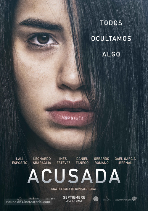 Acusada - Argentinian Teaser movie poster