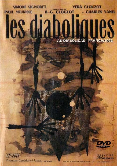 Les diaboliques - Brazilian DVD movie cover