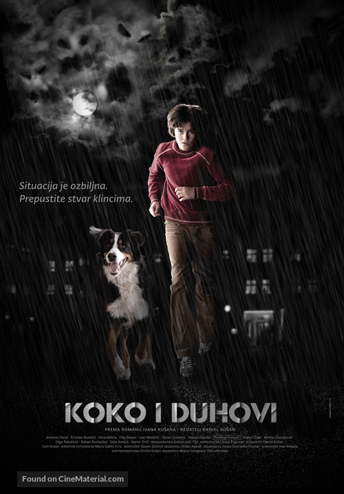 Koko i duhovi - Croatian Movie Poster