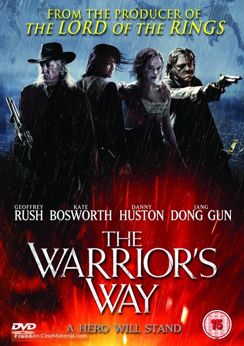 The Warrior&#039;s Way - British DVD movie cover
