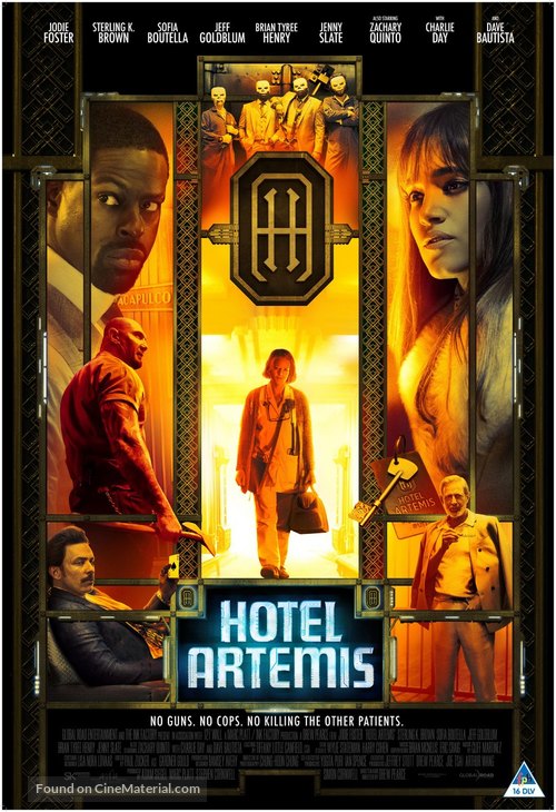 Hotel Artemis - South African Movie Poster