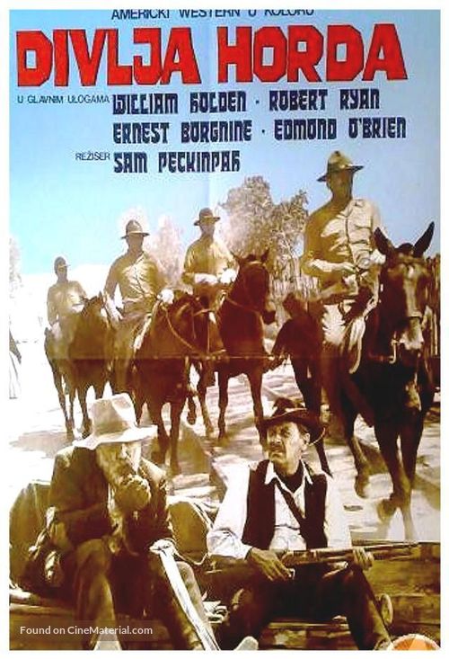 The Wild Bunch - Yugoslav Movie Poster