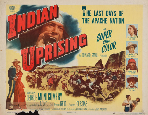 Indian Uprising - Movie Poster