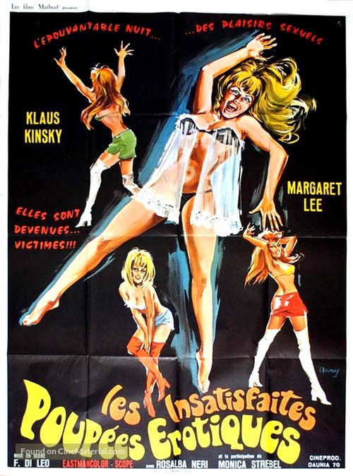 La bestia uccide a sangue freddo - French Movie Poster