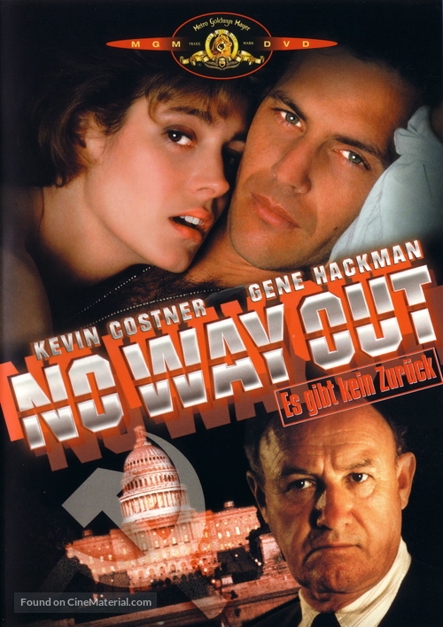 No Way Out - German DVD movie cover