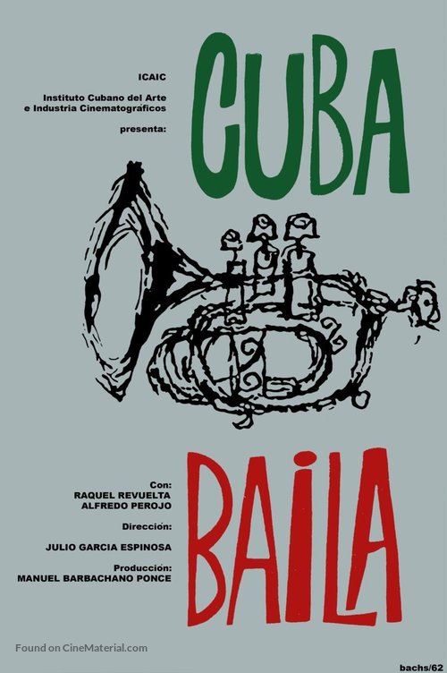 Cuba baila - Cuban Movie Poster