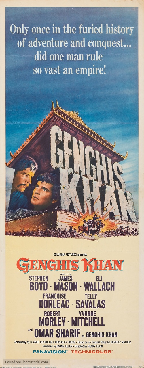 Genghis Khan - Movie Poster