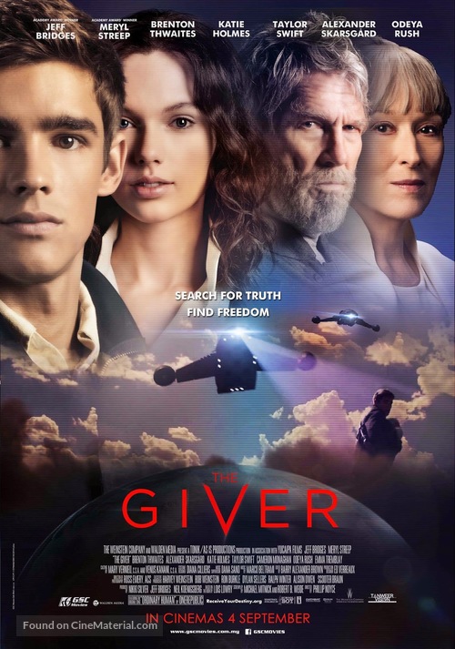 The Giver - Malaysian Movie Poster