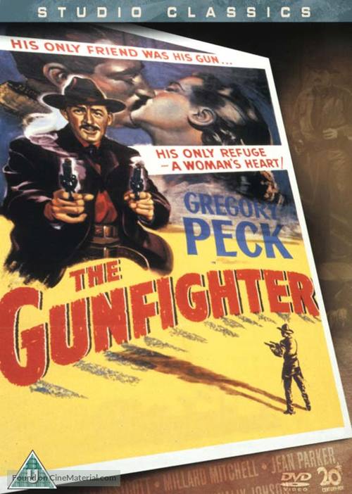 The Gunfighter - British DVD movie cover
