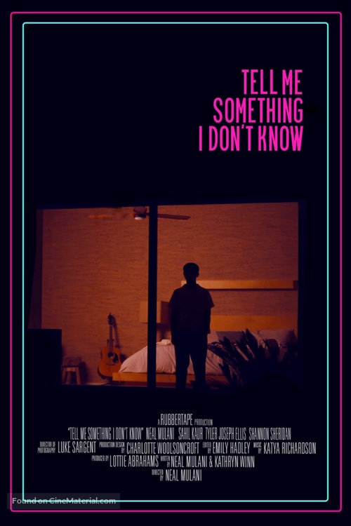 Tell Me Something I Don&#039;t Know - Movie Poster