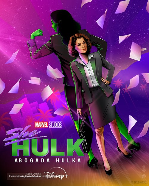 &quot;She-Hulk: Attorney at Law&quot; - Spanish Movie Poster