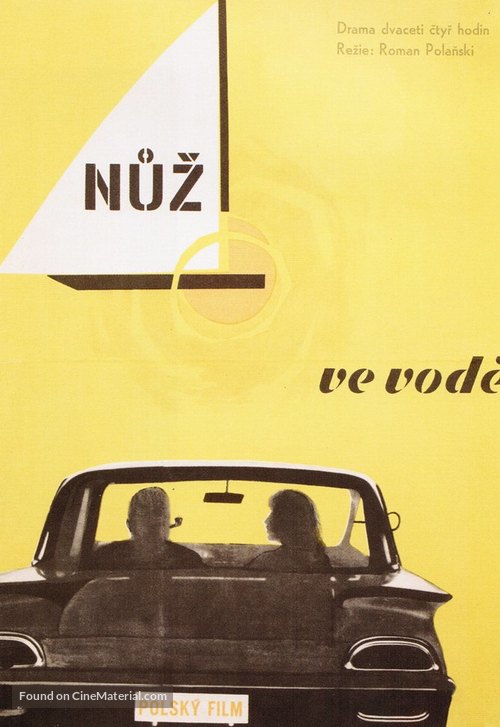N&oacute;z w wodzie - Czech Movie Poster