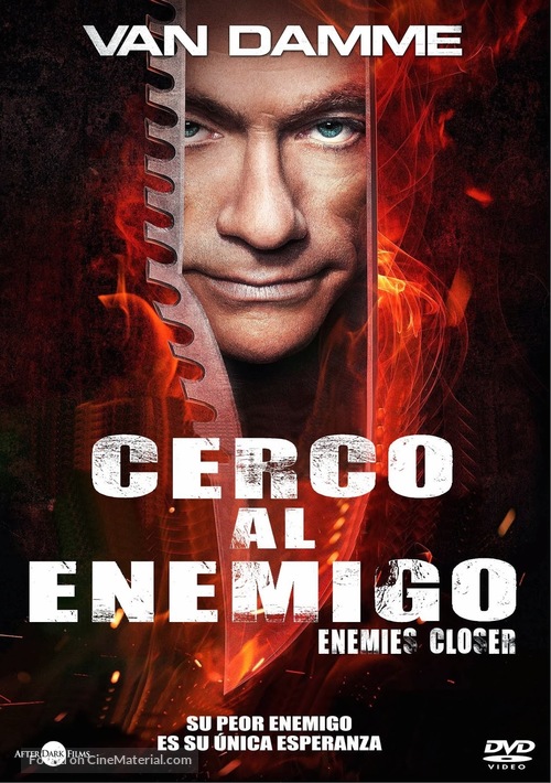 Enemies Closer - Spanish DVD movie cover