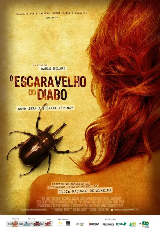 O Escaravelho do Diabo - Brazilian Movie Poster