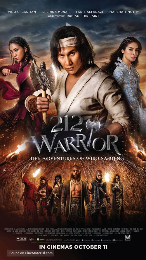 212 Warrior - Singaporean Movie Poster