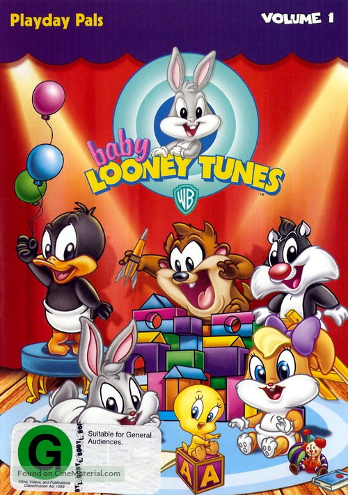 &quot;Baby Looney Tunes&quot; - New Zealand DVD movie cover