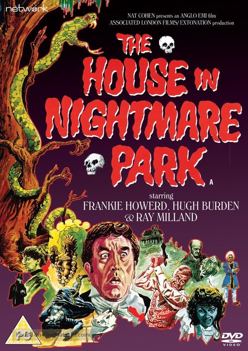 The House in Nightmare Park - British DVD movie cover