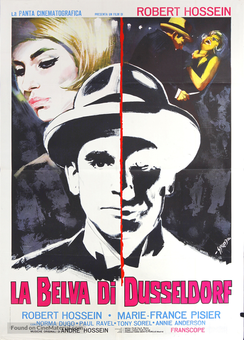 Le vampire de D&uuml;sseldorf - Italian Movie Poster