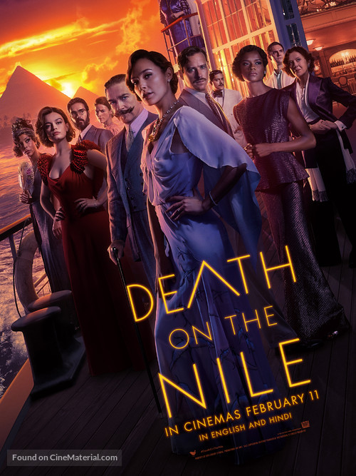 Death on the Nile - Indian Movie Poster