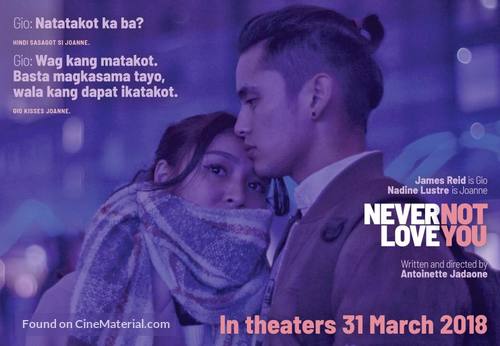 Never Not Love You - Philippine Movie Poster