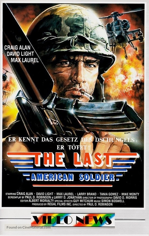 Commander - German VHS movie cover