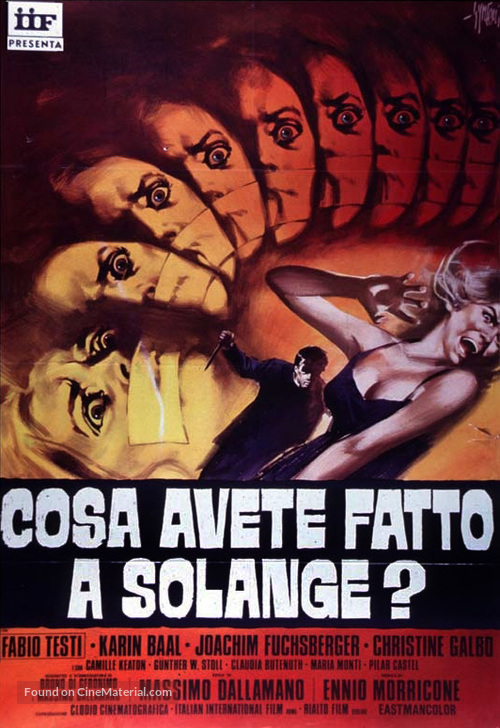 Cosa avete fatto a Solange? - Italian Movie Poster
