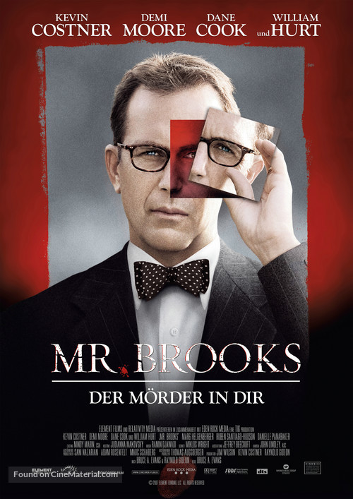 Mr. Brooks - German Movie Poster