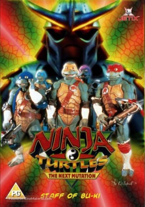 &quot;Ninja Turtles: The Next Mutation&quot; - British DVD movie cover