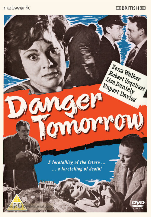 Danger Tomorrow - British DVD movie cover