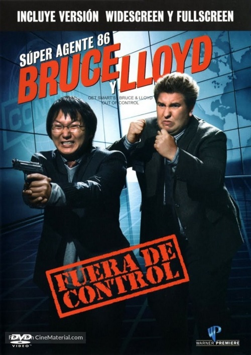 Get Smart&#039;s Bruce and Lloyd Out of Control - Mexican DVD movie cover