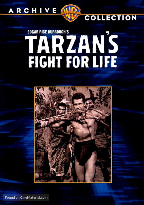 Tarzan&#039;s Fight for Life - DVD movie cover