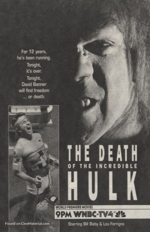 The Death of the Incredible Hulk - poster