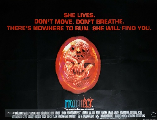 Prophecy - British Movie Poster