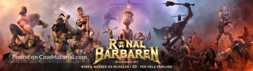 Ronal Barbaren - Danish Movie Poster