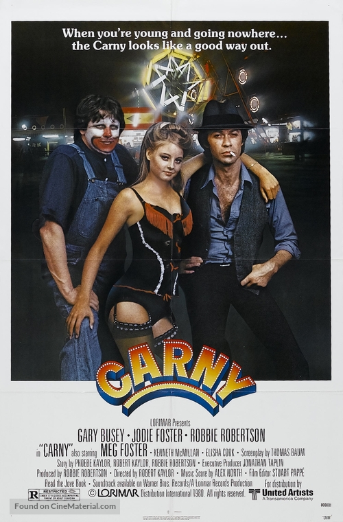 Carny - Movie Poster