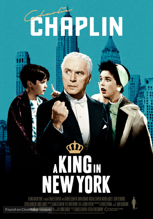 A King in New York - Swedish Re-release movie poster