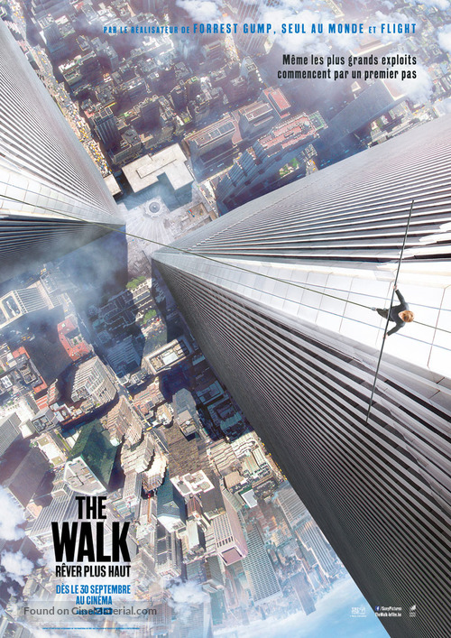 The Walk - Belgian Movie Poster