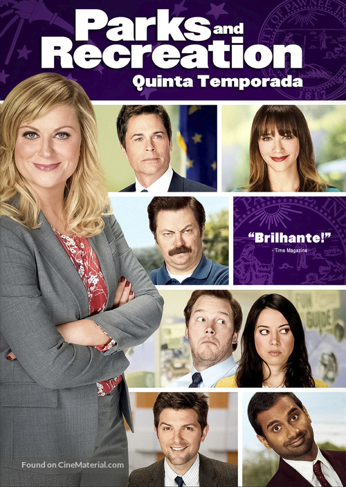 &quot;Parks and Recreation&quot; - Brazilian Movie Cover