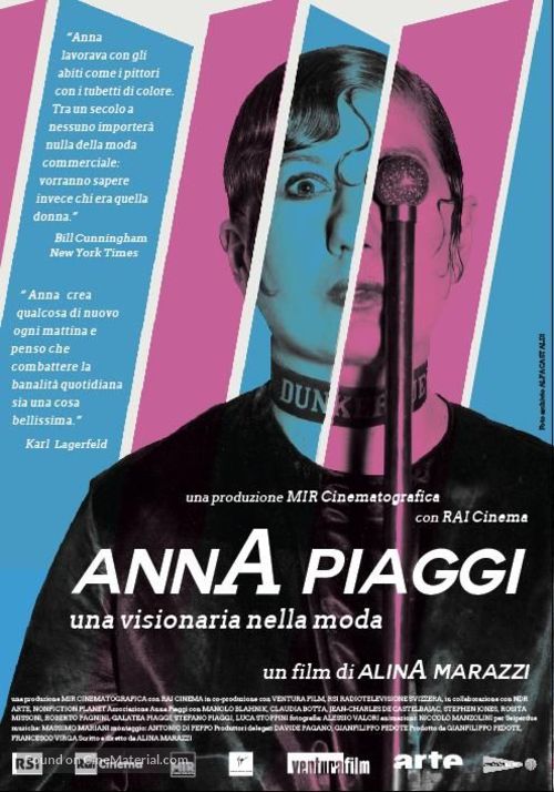 ANNA PIAGGI una visionaria nella moda - Italian Movie Poster