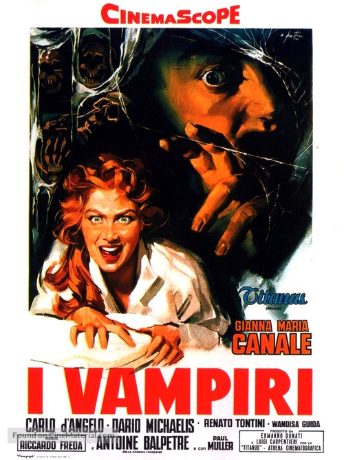 I vampiri - Italian Movie Poster